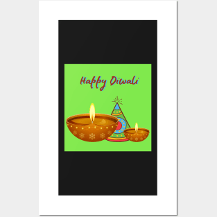 Happy Diwali Posters and Art